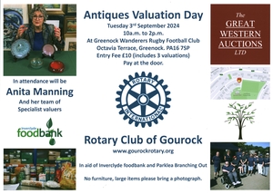 Valuation Day at Rotary Club of Gourock